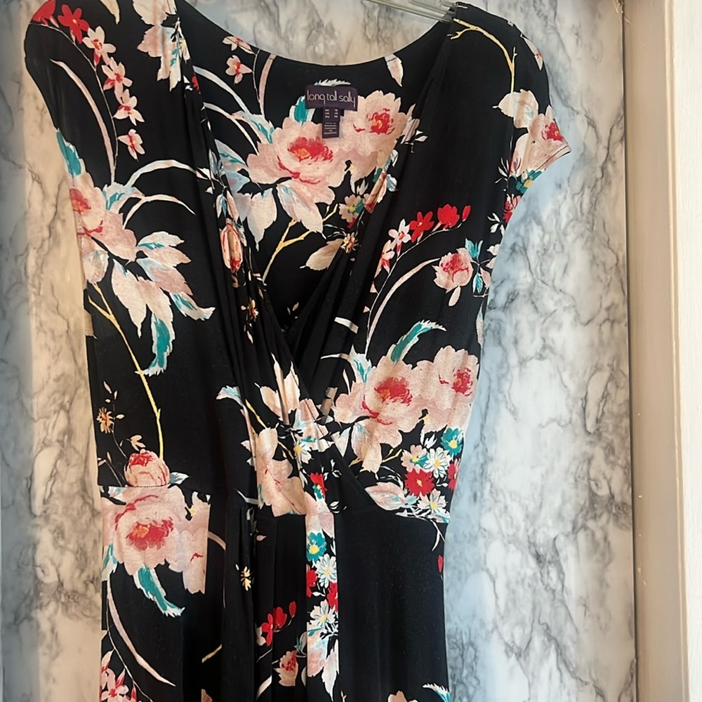 Long tall sally floral print dress